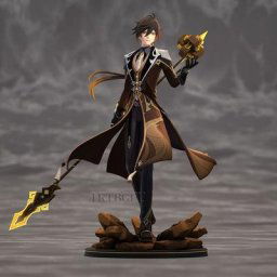 MiHoYo Genshin – figurine à Impact Morax Zhongli personnage de Rock King empereur ACG jeu