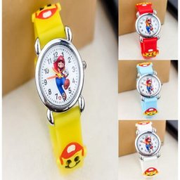 Montre électronique Super Mario Bros pour enfants figurines d'anime jouets de dessin animé Mario