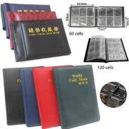 Album porte-monnaie avec 120/60 pocommuniste collection de pièces de monnaie livre mini sac de