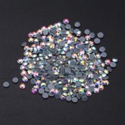 Strass AB à dos plat cristaux blancs clairs pierres Non correctrices paillettes gemmes Strass