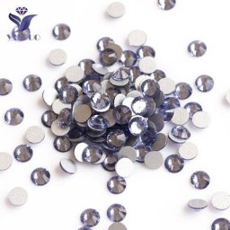 YANRUO – Strass à coller sur les ongles cristaux de Tanzanite Non correcteurs cristaux violets