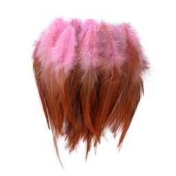 Plumes de poulet naturelles 5-6 pouces lot de 50/100 pièces pour l'artisanat plume de coq