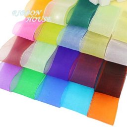 Rubans en Organza de 40mm emballage cadeau décoration de noël vente en gros