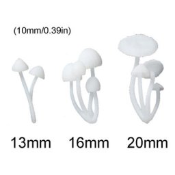 Kit de remplissage pour moulage de bijoux en résine Mini arbre à champignons moule en résine Rose