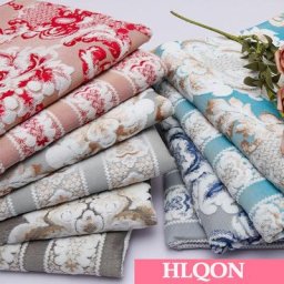 HLQON-Tissu velours de style euraméricain pour courtepointe et couture canapé coussin rideau
