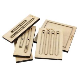 RCIDOS – Matrice de poinçon laser en forme de cuir personnalisée ceinture matrice de coupe de