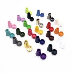 Corde lumineuse en plastique multicolore pour pull accessoires vestisenssportifs bouchon de