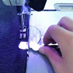Guide d'ourlet pour machine à coudre industrielle alignement supérieur et inférieur accessoires de