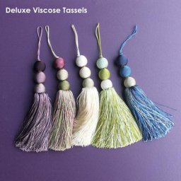 Gouttes de gland en viscose pour chemin de table accessoires de cantonnière de rideau style