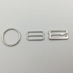 Anneaux de soutien-gorge en Nickel plaqué 2000 pièces/lot glissières et crochets livraison