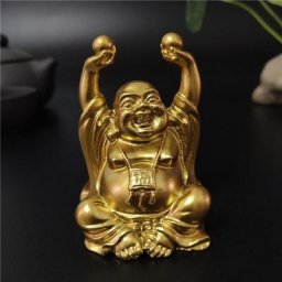 Statue de Bouddha Riant localité Sculpture de Bouddha Maitreya FengShui Chinois Figurine Auckland