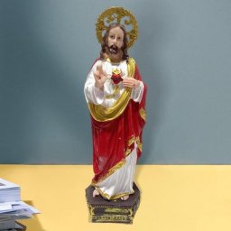 Statue de Jésus en résine pour la maison et le bureau petite figurine d'Auckland sculptures en