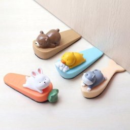 Bouchon de porte peint à la main fournitures d'esprit ères décoration animale de dessin animé