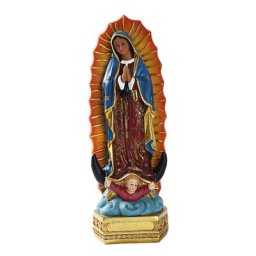 Figurines de la vierge marie de notre-dame de gua alupe fournitures décoratives pour église