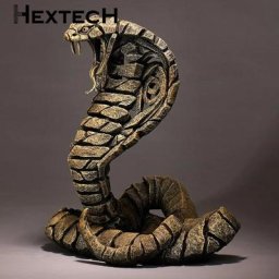 Collection de sculptures d'animaux contemporains buste de tigre par bord scènes décoratives pour