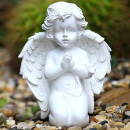 Moule à bougie en silicone en forme d'ange mignon fait à la main bon modèle de statue en résine