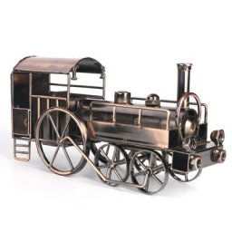 Locomotive à vapeur Lron rétro Vintage modèle artisanal décoration créative pour la maison et le