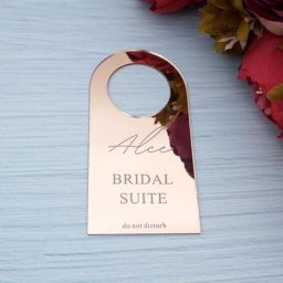Signe de Porte en Acrylique pour ixde Mariage 1 Pièce Suite de Lune de Miel Décoration à Faire