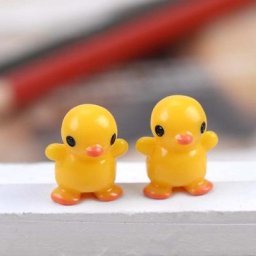 Porte-Clés en Forme de Petit Canard Jaune Pendentif Drôle et Mignon Accessoire de Sac Petit