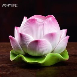 Bougeoir Annie en Céramique Alberoise pour Lumière de Bouddha Accessoires de Décoration de Table