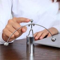 Pendule d'haltérophilie Creative Perd'interface ual Balance clérose ant métal Iron Man