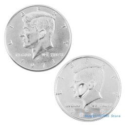 Pièce de monnaie magique demi-Dollar 1.18 pouces tours de magie pièce de magie facile à montrer