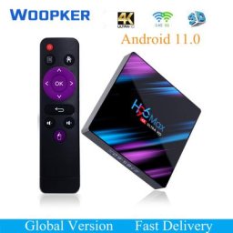 Boîtier Smart TV H96 MAX Android 11 4 Go 64 Go 32 Go 4K Assistant de Commande Vocale Wifi