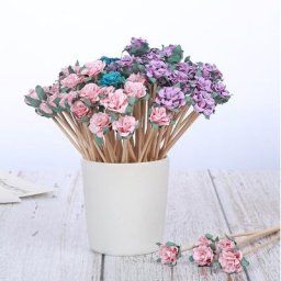 Bâtons d'aromathérapie en rotin en forme de fleur sans feu diffuseur de roseau accessoires de