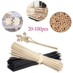 Bâtonnets de recharge en rotin pour diffuseur d'huile aromatique parfum volatil pour la décoration