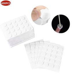 Autocollant Double face pour mèche de bougie résistant à la chaleur Base de mèche fixe