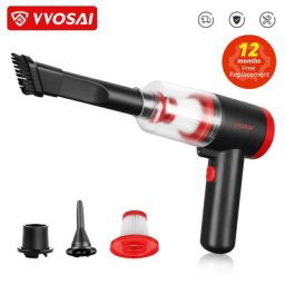 VVOSAI – aspirateur sans fil 8000Pa forte aspiration Portable pour voiture humide sec pour la