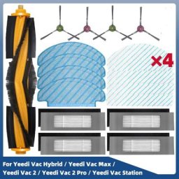 Pièces de rechange pour aspirateur robot Yeedi Vac Hybrid Vac Max Vac 2 Pro Vac Station brosse
