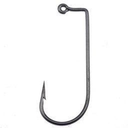 Hameçon noir en acier à haute teneur en carbone crochet de pêche Aberdeen Jig résistant à 90