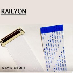 Câble plat flexible FDavid avec connecteur pour moniteur LCD TTL 30 broches pas 1.0 direction