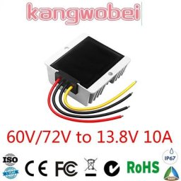 Alimentation 40-95V à 13.8V 10a pour véhicules électriques convertisseur de commutation abaisseur
