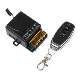 Commutateur de télécommande RF sans fil émetteur à distance 1CH 433MHz 220V 30A
