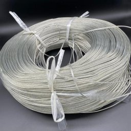 Câble double transparent argenté 22 AWG RVH fil parallèle fil lumineux LED Shoous Word lumière