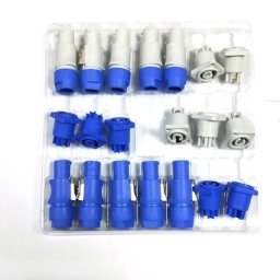 10 set PowerBurgos Type A NAC3FCA + Adaptateur de panneau de prise de châssis NAC3MPA-1 Nouveau