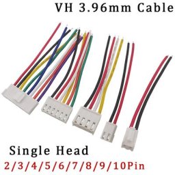 Connecteur de fil électronique 22AWG à extrémité unique JST VH boîtier femelle prise 3.96mm 2
