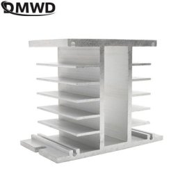 Dissipateur thermique en aluminium radiateur à semi-conducteurs monophasé ssr 50-100A 50A 60A 75A