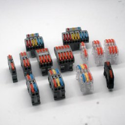 Mini connecteurs de câbles rapides DIN rail conducteur Compact universel connecteur de câblage à