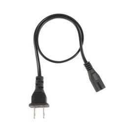 Cordon adaptateur d'alimentation ca connecteurs de câble à 2 broches de 50cm cordon de sortie