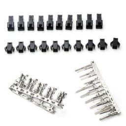 Kit de connecteurs mâles/femelles à sertir 60 pièces 2.54mm Dupont connecteur mâle/femelle