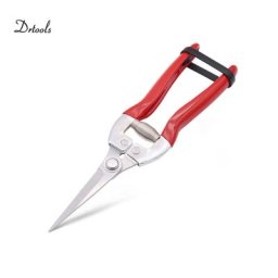 Drtools-Ciseaux de cueillette de fruits outils de jardinage ciseaux d'élagage poignée en acier