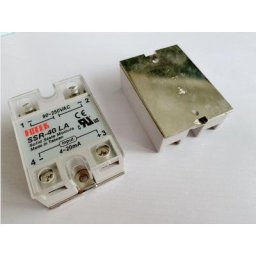 Module de relais à semi-conducteurs avec couvercle en plastique SSR-10LA SSR-25LA SSR-40LA