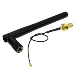 Antenne ZigBee flexible avec module wifi bluetooth 2.4G système SMA à ligne d'alimentation IPEX