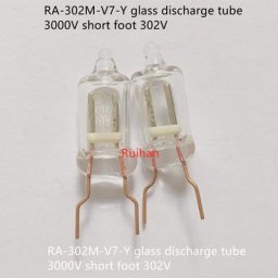 Fusible tube à décharge en verre 100% RA-302M-V7-Y 3000V 302V pied court Original nouveau