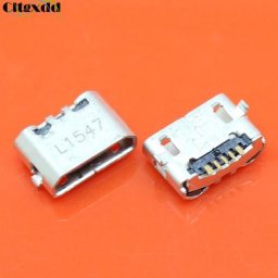 Cltgxdd – connecteur de port de charge Micro USB 5 broches 10 à 100 pièces pour Huawei Honor 4X Y6