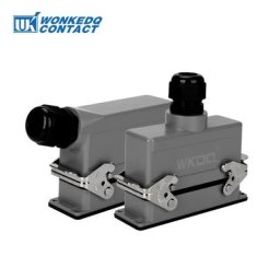 HDC-Connecteur rapide industriel étanche noyau d'inserts 16A 500V contact de borne à vis capot