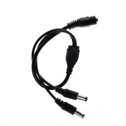 Adaptateur d'alimentation 1 femelle à 2/3/4/5 mâle Port 5.5x2.1mm 12V DC câble de séparation